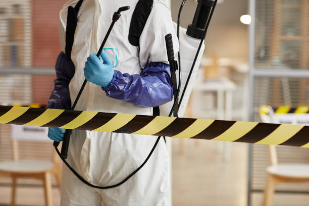 Professional Trauma Scene Cleanup technician working in Teterboro, NJ